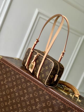 Hang On Monogram Coated Canvas Top Handle Bag 3
