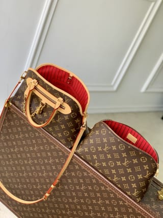 Ever More PM Monogram Coated Canvas Tote Bag 2