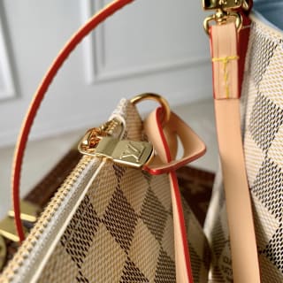 All In BB Damier Azur Canvas Top Handle Bag 6