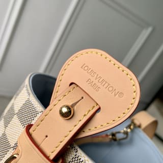 All In BB Damier Azur Canvas Top Handle Bag 9