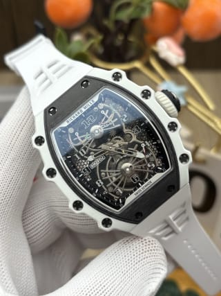 RM 21-02 Tourbillon Aerodyne White Quartz TPT & Carbon TPT 3