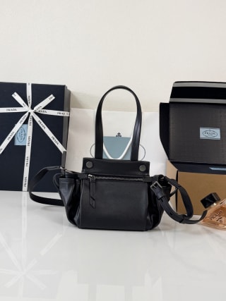 Prada Route Mini Leather Top Handle Bag 2
