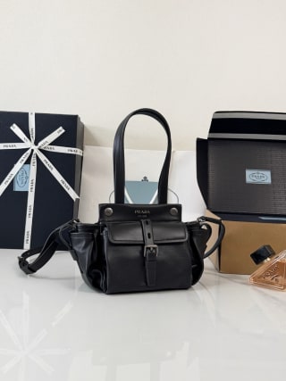 Prada Route Mini Leather Top Handle Bag 3