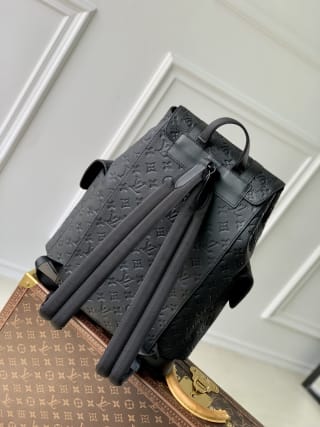Christopher MM Monogram Taurillon Leather Backpack 3