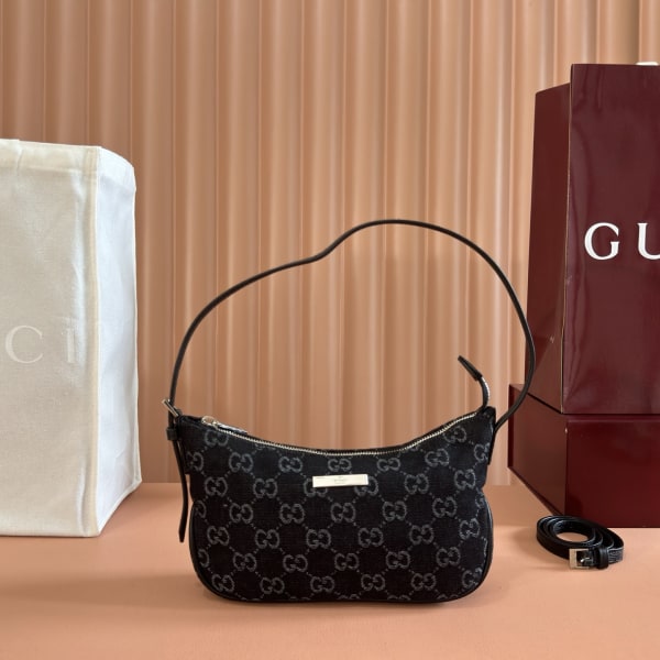 Gucci Lady Lunetta GG Canvas Mini Bag
