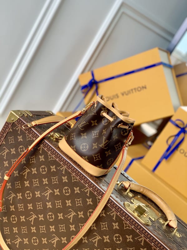 Louis Vuitton Nano Noé Monogram Canvas Bag