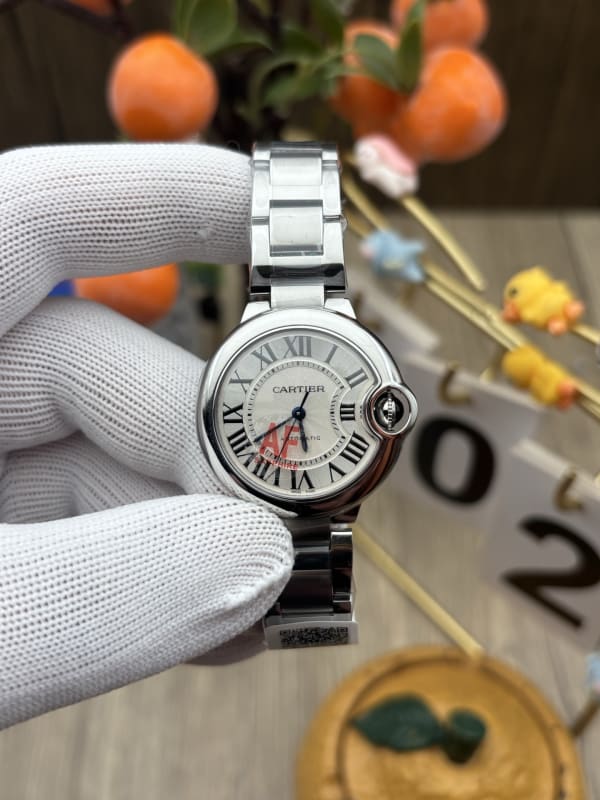 Cartier Ballon Bleu 33mm Silver Dial