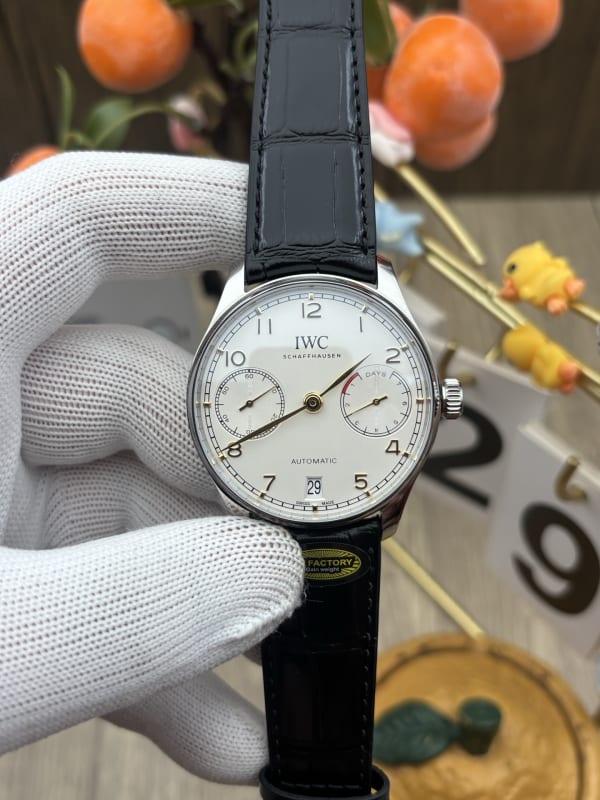 IWC Schaffhausen Portugieser Automatic 7 Days White Dial