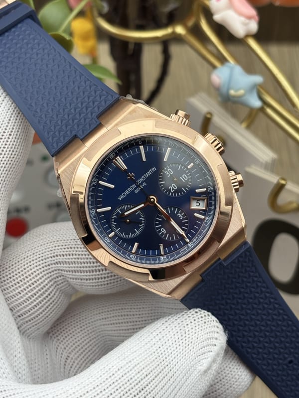 Vacheron Constantin Overseas Chronograph 5500V Blue Dial