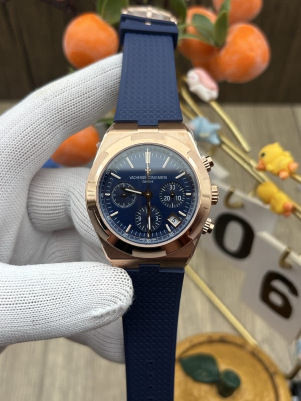 Vacheron Constantin Overseas Chronograph 5500V Blue Dial