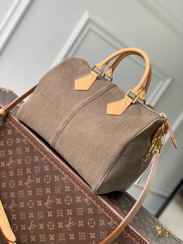 Louis Vuitton Speedy Bandoulière 30 Denim