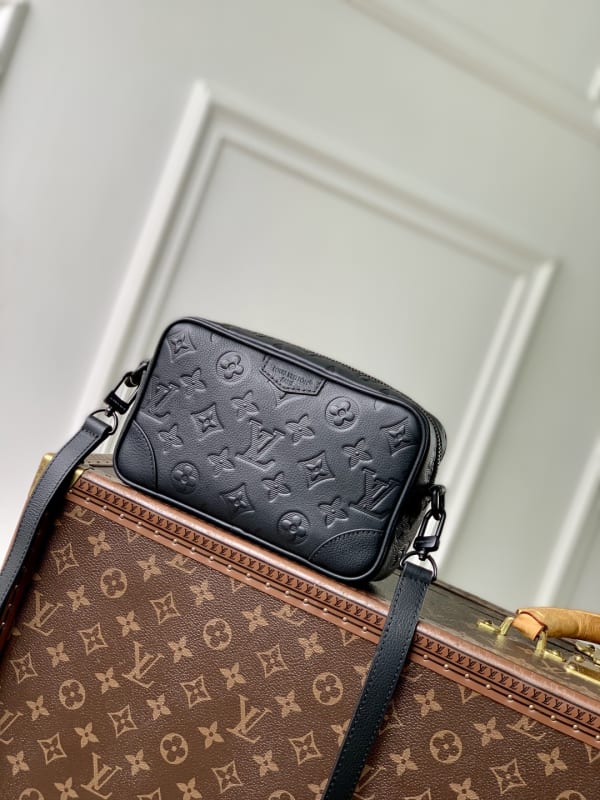 Louis Vuitton Trocadéro Monogram Shadow Coated Crossbody Bag