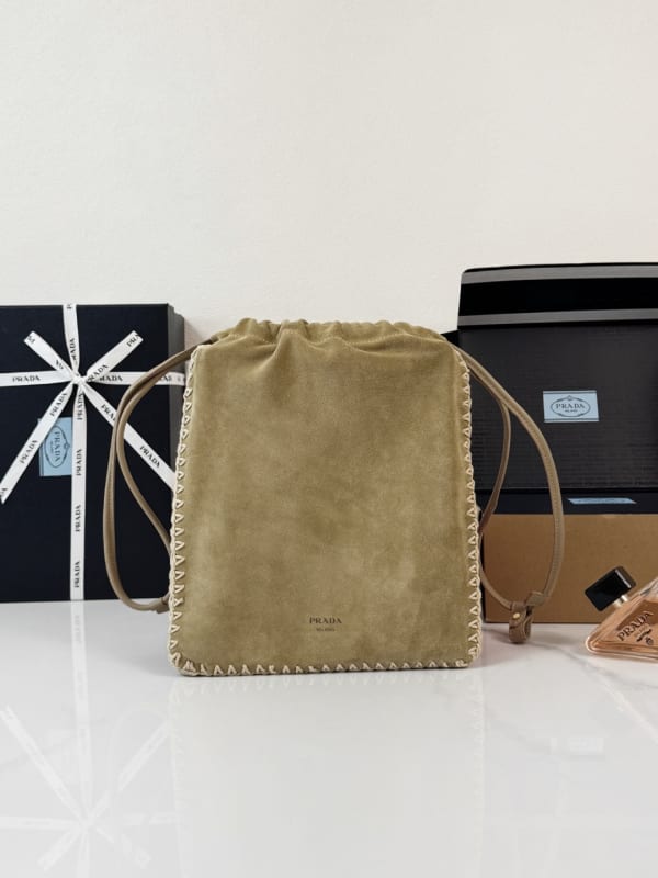 Prada Wish Silk Duchesse Pouch