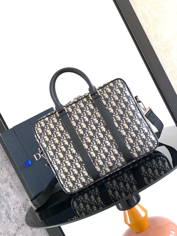 Dior Zipped Briefcase