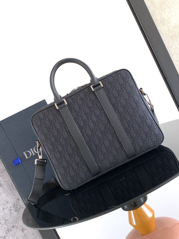 Dior Zipped Briefcase