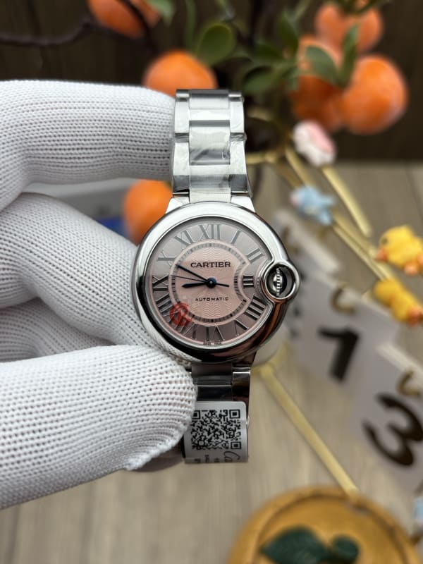 Cartier Ballon Bleu de Cartier 33mm Pink Dial
