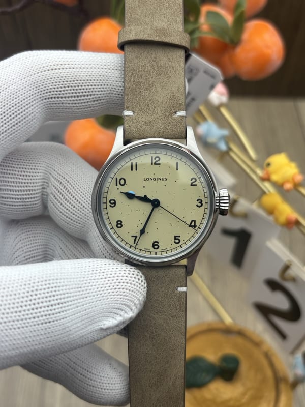 Longines Heritage Classic Sector Dial 38.5mm
