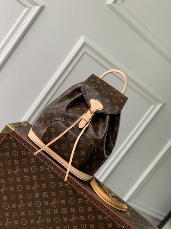 Louis Vuitton Montsouris Monogram Coated Canvas Backpack