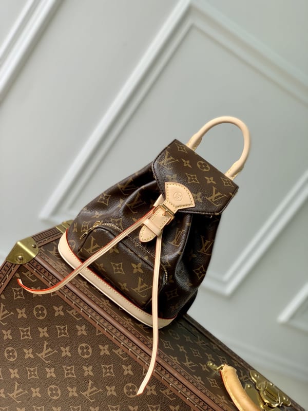 Louis Vuitton Montsouris Monogram Coated Canvas Backpack