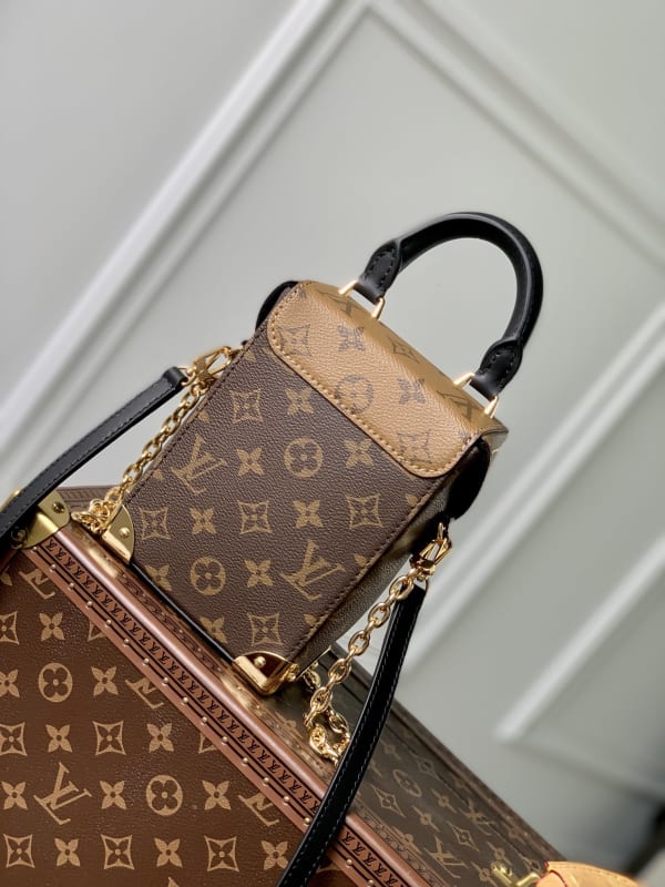 Louis Vuitton Camera Box Monogram & Monogram Reverse Top Handle Bag