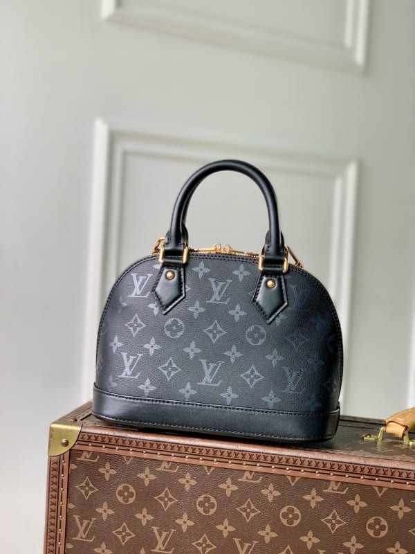 Louis Vuitton Alma BB Monogram Ink Top Handle Bag