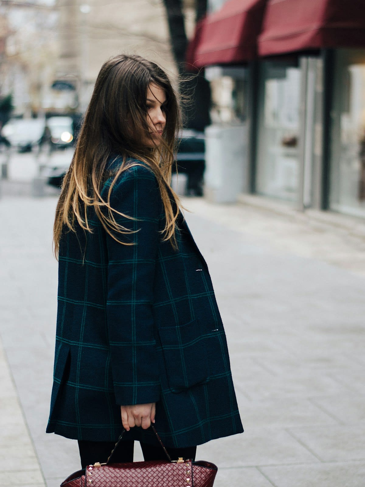 Burberry — [DEMO] Vintage check-lined trench — front