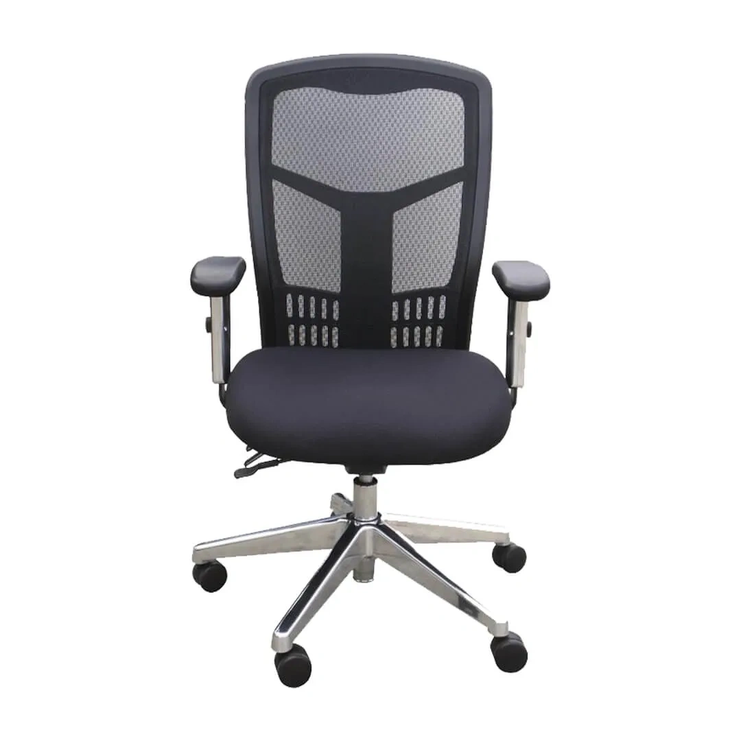 Mesh Back Chrome Base Chair
