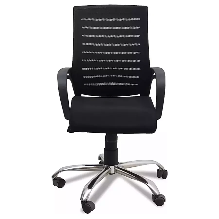 Boom Mesh Back Chrome Base Chair 2