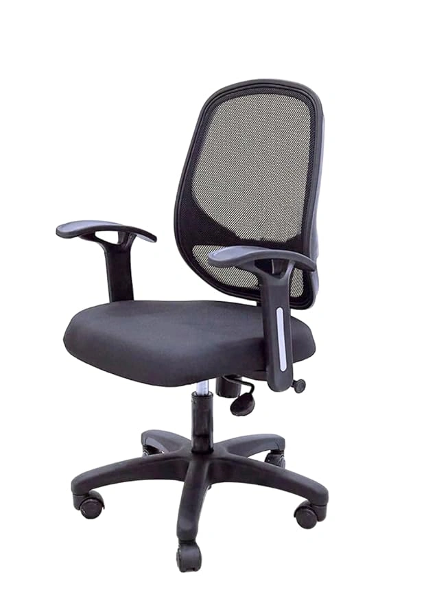 802 Mesh Back Chair With Adj Arms 2
