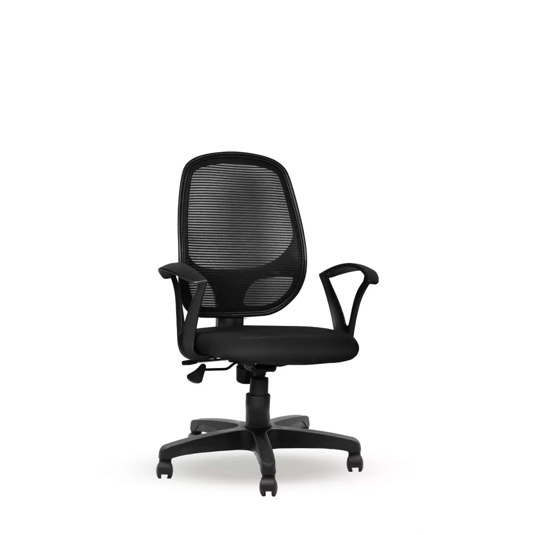 802 Mesh Back Chair With Fixed Arms