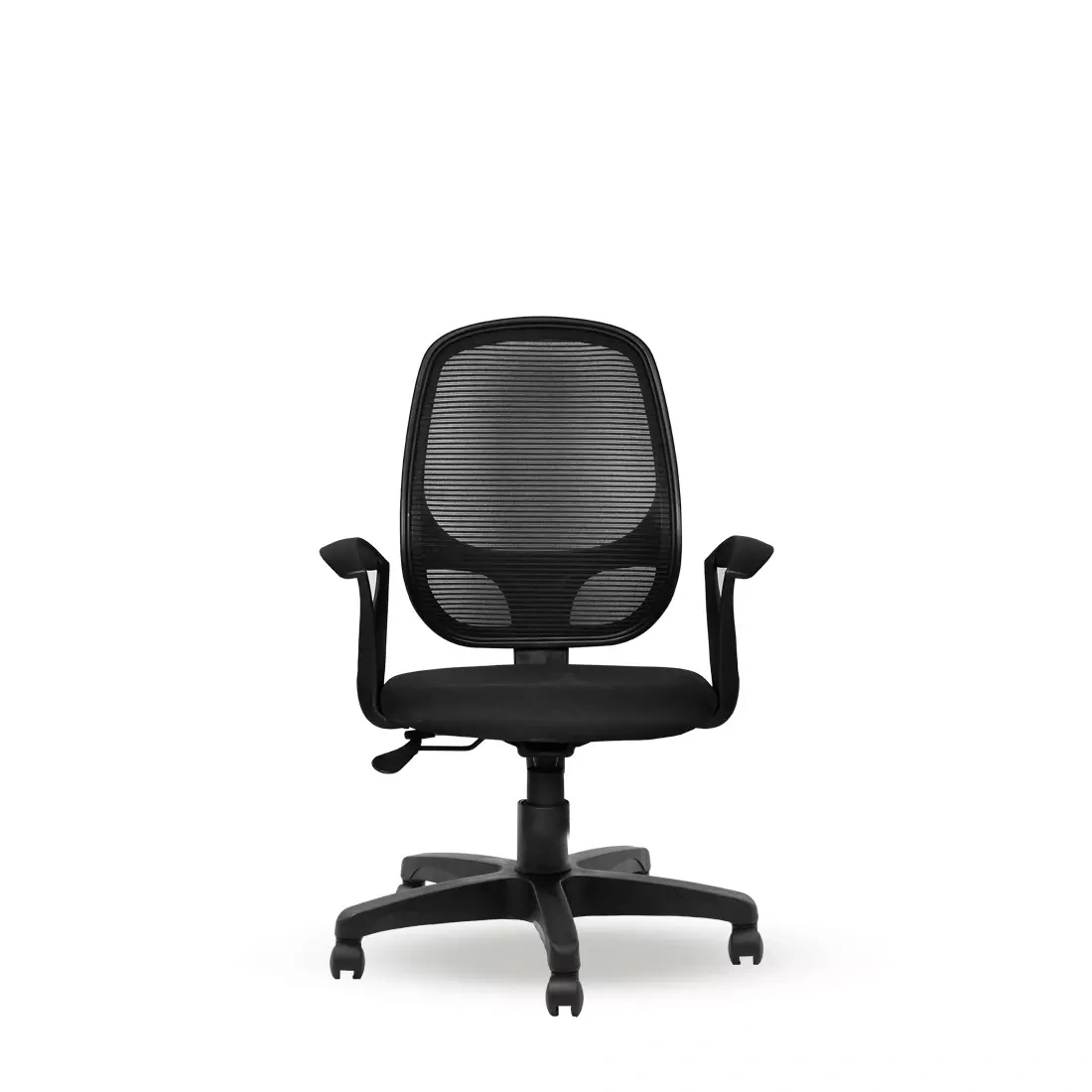 802 Mesh Back Chair With Fixed Arms 2