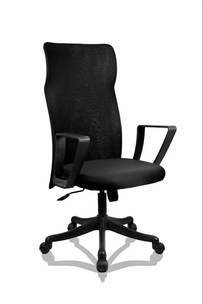 Rod High Back Chair Fixed Arm