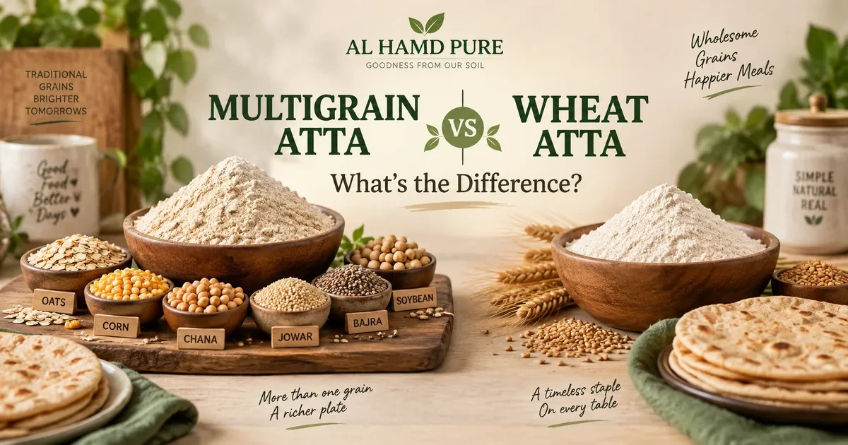 Multigrain Atta vs Wheat Atta: What’s the Difference?
