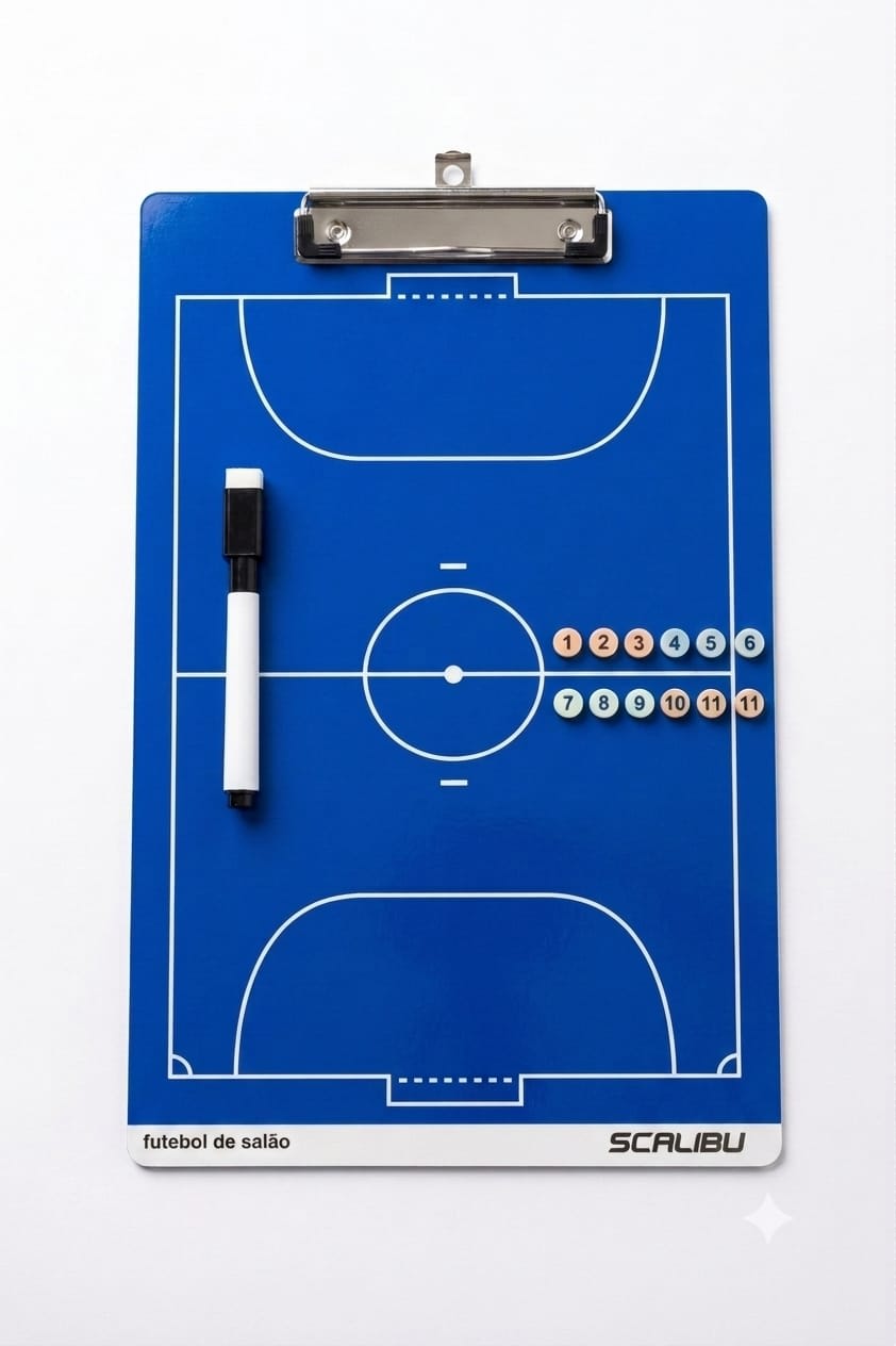 PRANCHETA MAGNETICA PARA FUTBOL DE SALAO