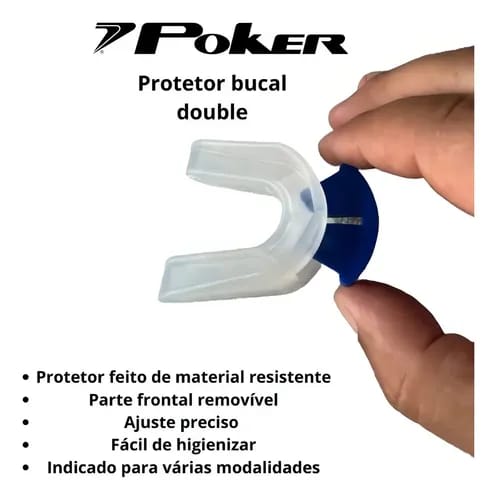 PROTETOR BUCAL DUPLO POKER