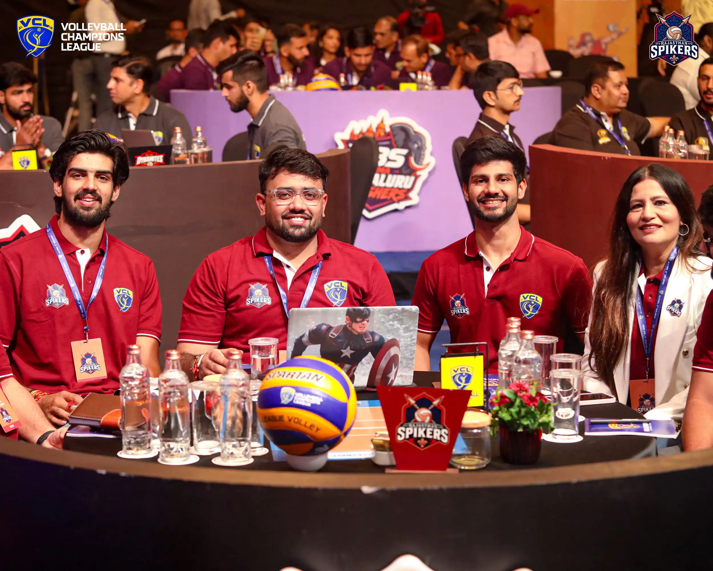 Rajasthan Spikers Auction Moment 6