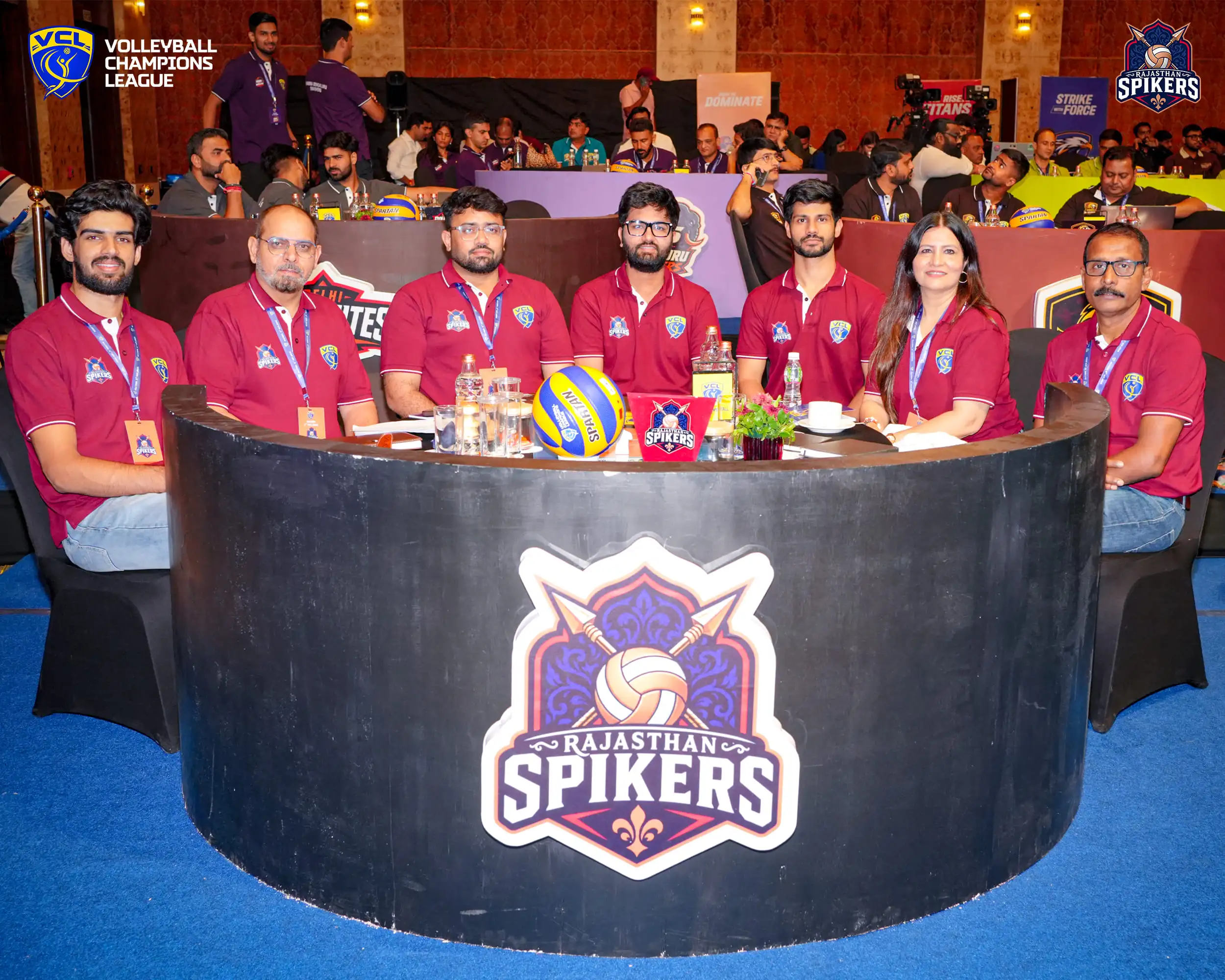 Rajasthan Spikers Team Auction