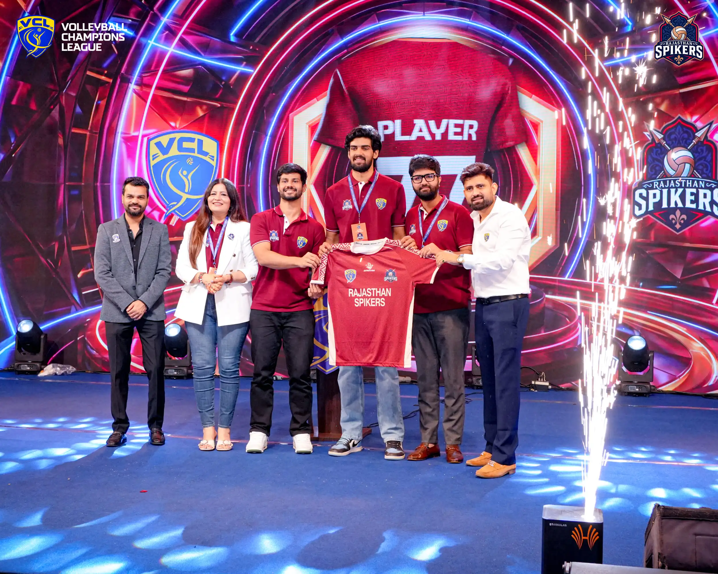 Rajasthan Spikers Auction Moment 8