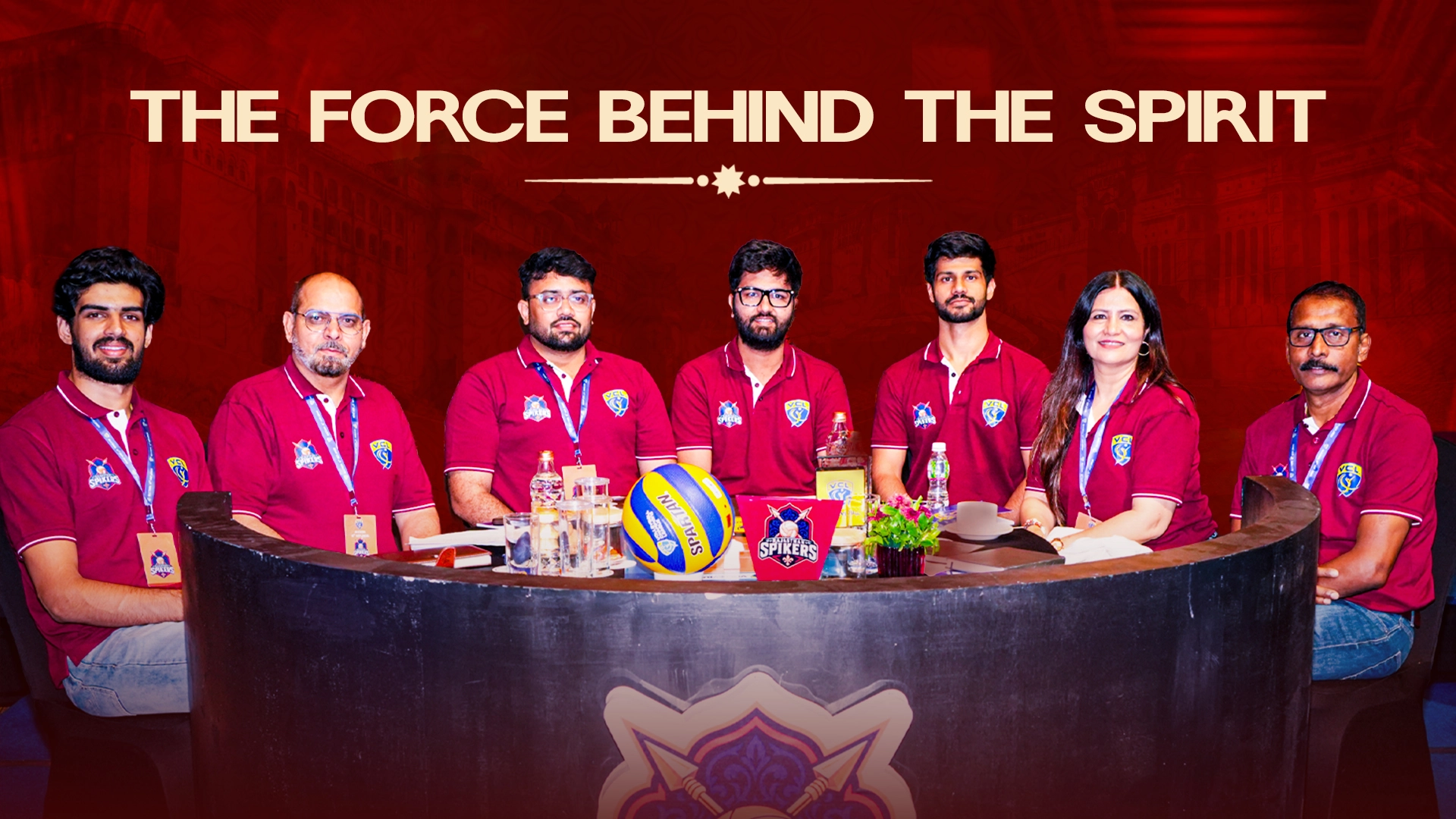 Rajasthan Spikers Official Family Banner
