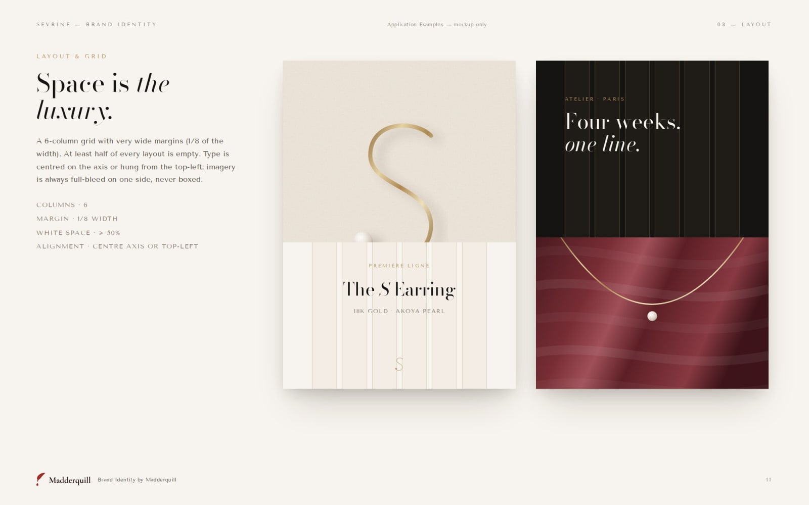 Sevrine layout grid