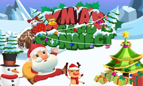 Xmas Card Connect - Free Browser Game