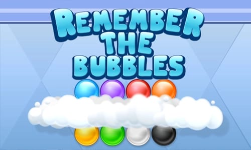 Remember the Bubbles
