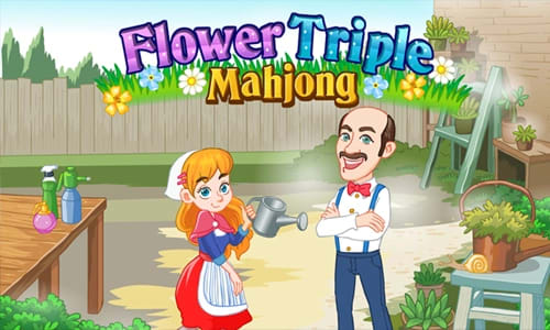 Flower Triple Mahjong