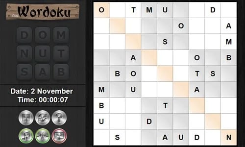 Daily Wordoku - Free Browser Game