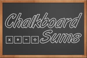 Chalkboard Sums