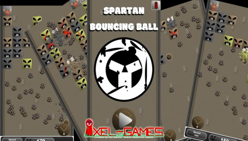 Spartan Bouncing Ball - Free Browser Game