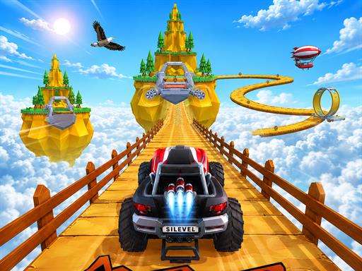 Mountain Climb Stunt Car Game