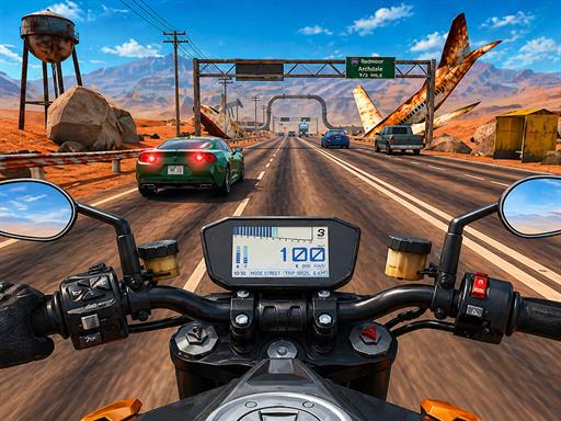 Moto Rider GO Highway Traffic