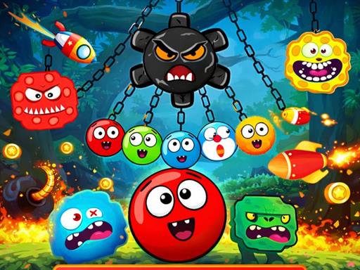 Red Hero 2 Ball Adventure Game - Free Browser Game