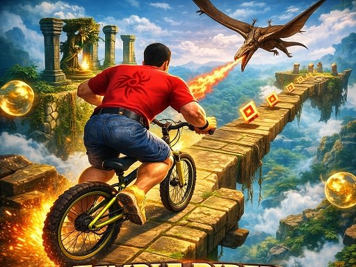 Temple Rider BMX Racing 3D